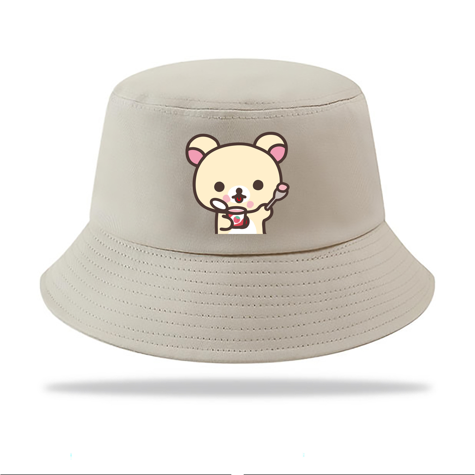 （画像用） リラックマ リラックマ キイロイトリ Rilakkuma Korilakkuma Kiiroitori アウトドア日除けバケットハット